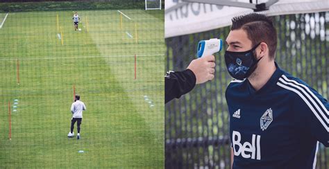 This forms an unstable current that froths, making the water appear opaque and white. Here's how the Vancouver Whitecaps' socially-distant practice looked | Offside