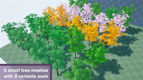 Anime Stylized Foliage Wet Woodlands In Environments Ue Marketplace