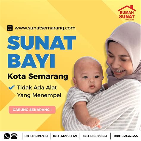 08813934355 Rumah Sunat Semarang Sunat Bayi Di Gunung Pati