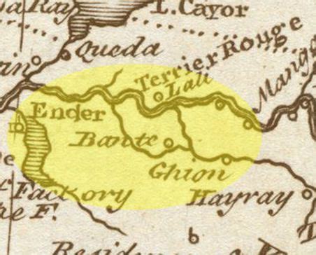 Some of the small type may not be completely legible at the sizes smaller than 20x24 inches. 1747 map showing the Biblical city of Endor located next to the Edenic river of Ghion in West ...