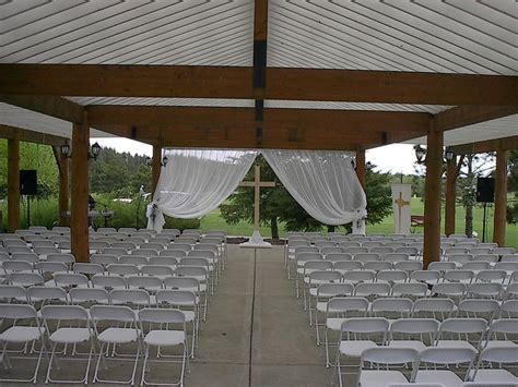 Outdoor Wedding Pavilion Wedding Pinterest