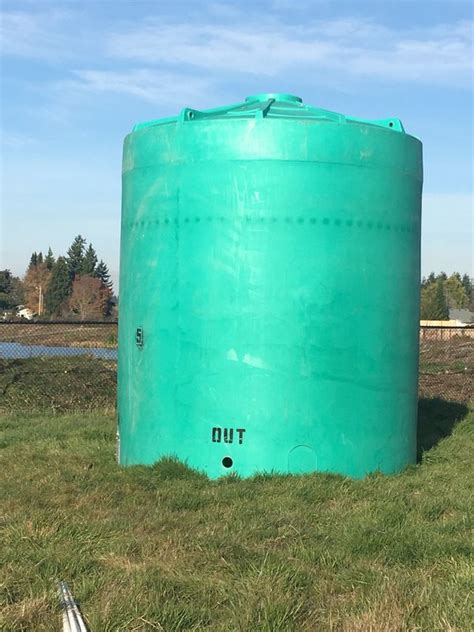 10000 Gallon Water Tank 142” Diameter 165” Height For Sale In Sumner