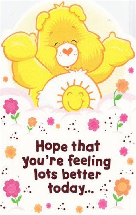 18 Free Hope You Feel Better Cards Ideas