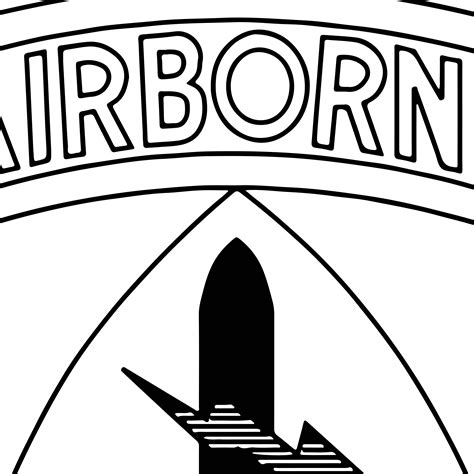 Special Forces Group Patch With Airborne Tab Vector Svg Eng Inspire