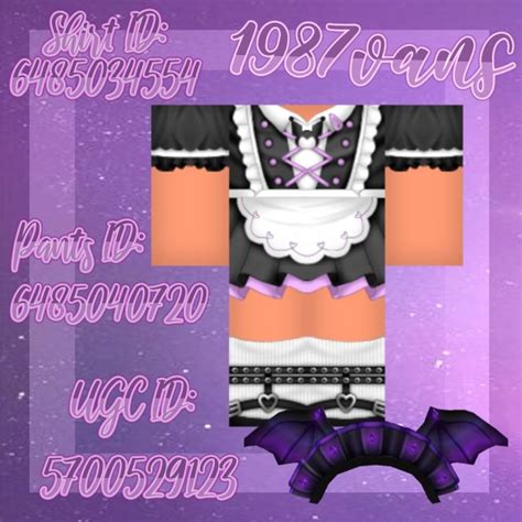 Roblox Maid Outfits With Matching Hats In 2021 Maid Outfit Roblox