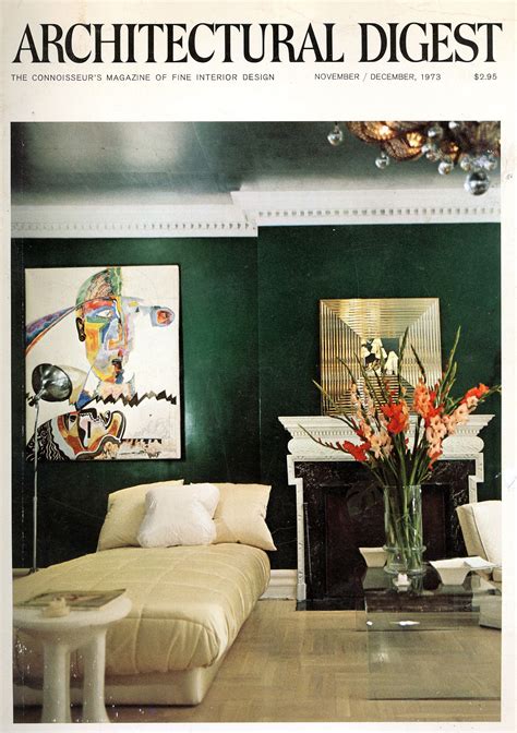 Angelo Donghias Townhouse Architectural Digest Retro Interior