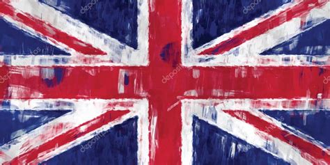 British Flag Painting Vector Stock Vector Image By ©antkevyv 114646836