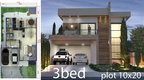 Home Design Plan 10x20 Meters Home Ideas 1d1