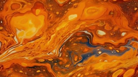 Premium Photo A Colorful Background With Orange And Blue Swirls