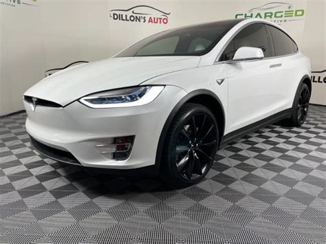 2018 Tesla Model X 100d Fsd 295 Mile Range Ultra White 7 Seat