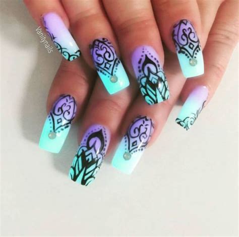 What About 40 Best Glow In The Dark Nails Fashionist Now Dark Nail