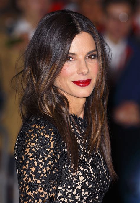 Sandra Bullock | Rock Your Long Locks With Curls, Chignons, and More ...