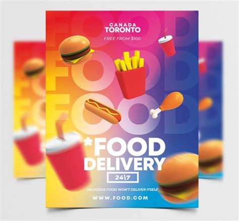 Free Flyer Templates For Food In Psd Free Psd Templates
