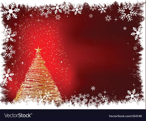 Sparkle Christmas Tree Royalty Free Vector Image