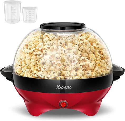 Yabano Popcorn Maker Machine 5l Popcorn Popper Nonstick Plate
