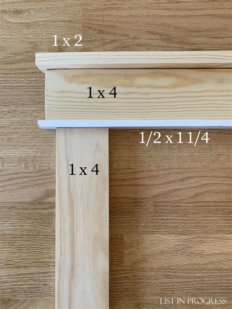 How To Create Craftsman Style Door Trim List In Progress Craftsman