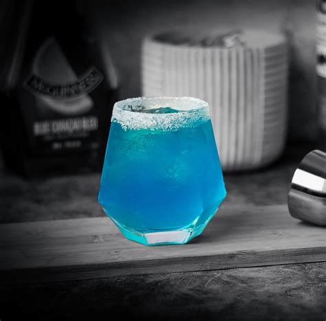 A Perfect Blue Winter Cocktail The Blue Glacier Rcocktails