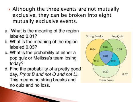 Ppt Mutually Exclusive Events And Venn Diagrams Powerpoint