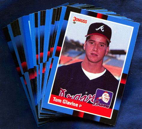 1988 Donruss Atlanta Braves Baseball Cards Team Set
