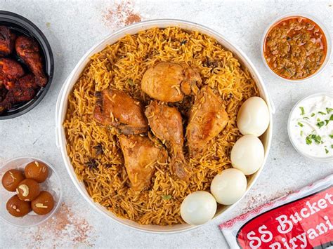 S S Bucket Biryani Delivery Service In Uae Talabat