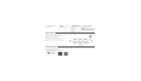 Asus ZenWiFi AX Mini XD4 Manual