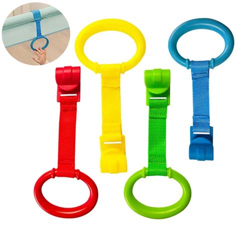 1 4pcs Pull Ring For Playpen Baby Crib Hooks General Use Hooks Babies