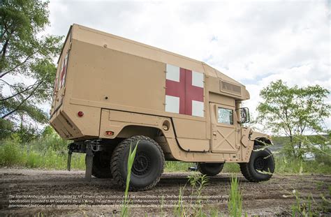 Hmmwv M997a3 Humvee Ambulance With Advanced Armor Protection