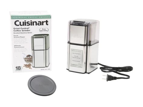 Cuisinart Dcg 12bc Stainless Steel Grind Central Coffee Grinder