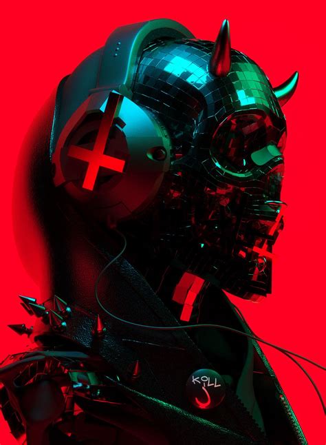 Auʇıɔɥɹısʇ On Behance Cyberpunk Art Cyberpunk Aesthetic Futuristic Art