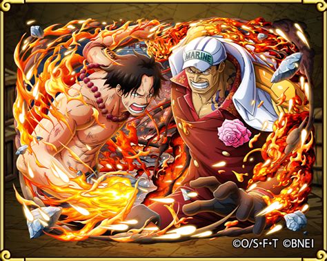 Ace Vs Akainu Clashing Explosion One Piece Treasure Cruise Wiki Fandom