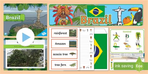 Brazil Lesson Plan Ideas And Resource Pack Teacher Made