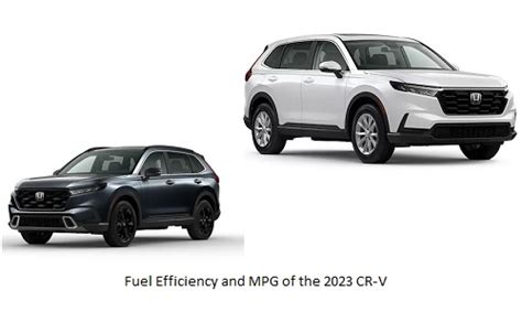 Unveiling The Fuel Efficiency Marvel 2023 Cr Vs Mpg Explained Andsis