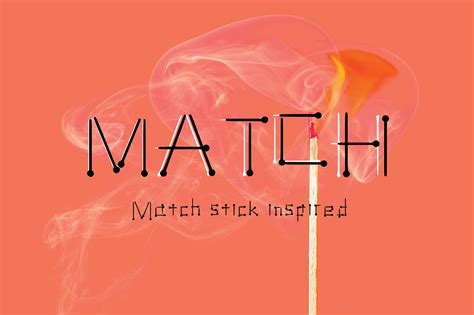 Match Font By Graphicsbam Fonts Creative Fabrica Match Font Free