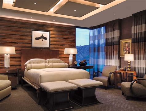 Masculine Master Bedroom Luxe Interiors Design