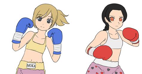 ボクシング Buyuden Girls Azasketのマンガ 漫画 Boxing 女子ボクシング Pixiv