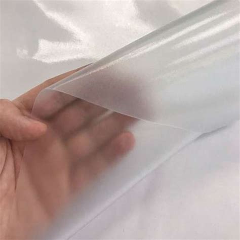 Plástico Translúcido 0 30 1 40m largura Transparente JLM TECIDOS