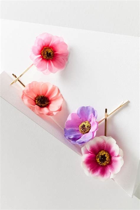 Floral Bobby Pin Set Urban Outfitters