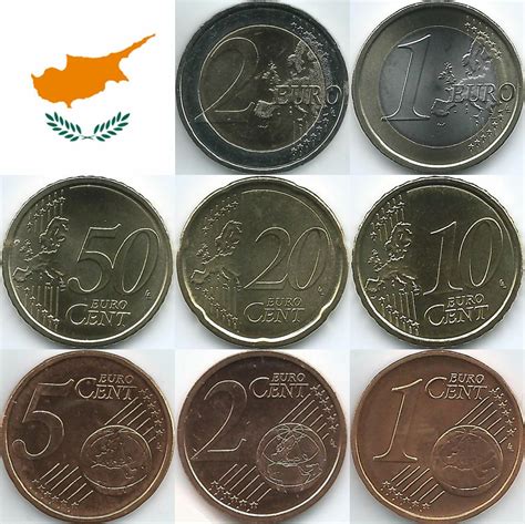 Cyprus Euro Coins 2008 To 2022 Uncirculatedbank Fresh Ebay