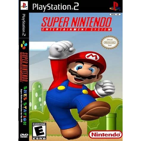 Jogos De Super Nintendo No Seu Playstation 2 Shopee Brasil