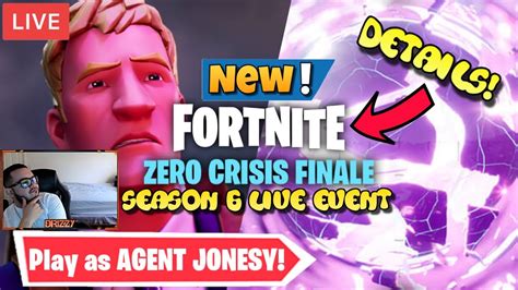 🔴 Finally Zero Crisis Finale Season 6 Live Event Customs With Viewers Giveaway Fortnite
