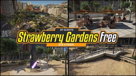 Strawberry Gardens Legion Square Replaced Free Gta V Fivem Map Youtube