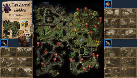 River District Map Farming And Location Guide Rneverwinter