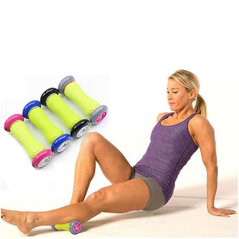 Muscle Massage Roller High Density Floating Point Fitness Gym Exercises Yoga Roller For Physio