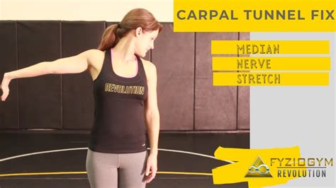 Median Nerve Mobilization Stretch Carpal Tunnel Exercise Youtube