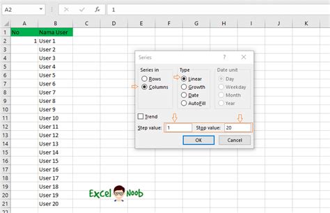Cara Nak Buat Nomor Otomatis Di Excel Kalebknoestevens