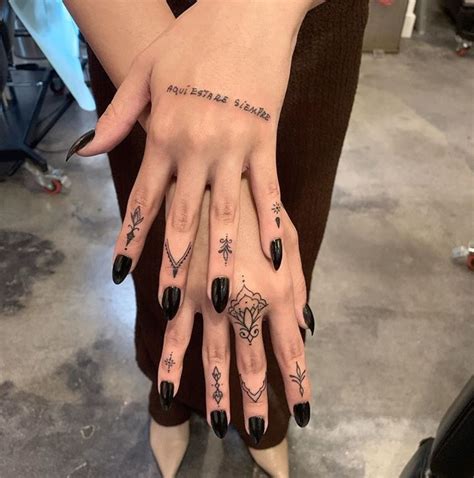 40 Finger Tattoo Design Ideas In 2023 Hand And Finger Tattoos Finger