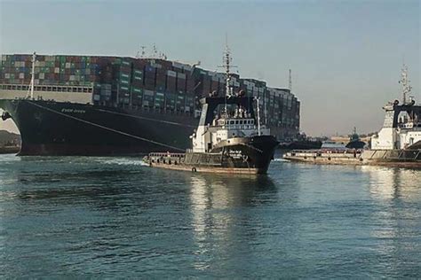 Одблокиран саобраћај кроз Суецки канал | Paleinfo.com