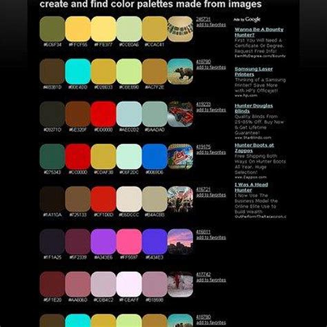Color Hunter Alternatives And Similar Websites And Apps