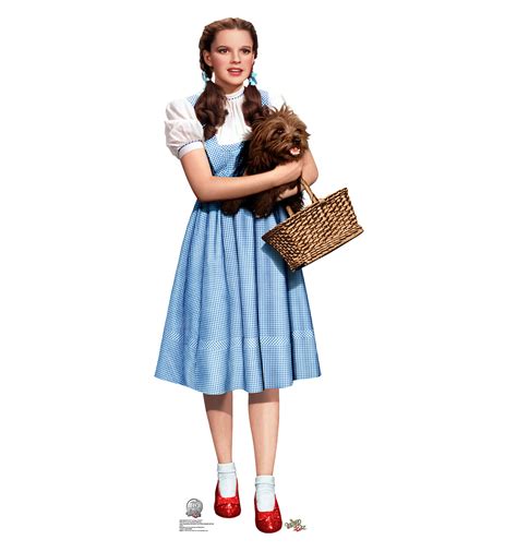 Life Size Dorothy And Toto Wizard Of Oz Cardboard Standup