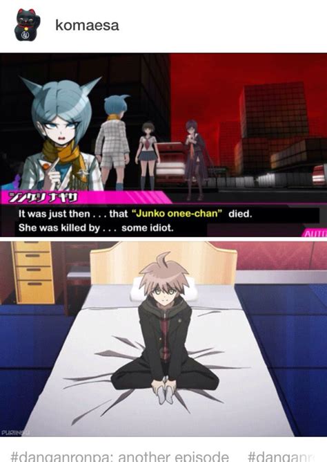 Yes Some Idiot Called Makoto Naegi The One Guy That Junko Was Worried